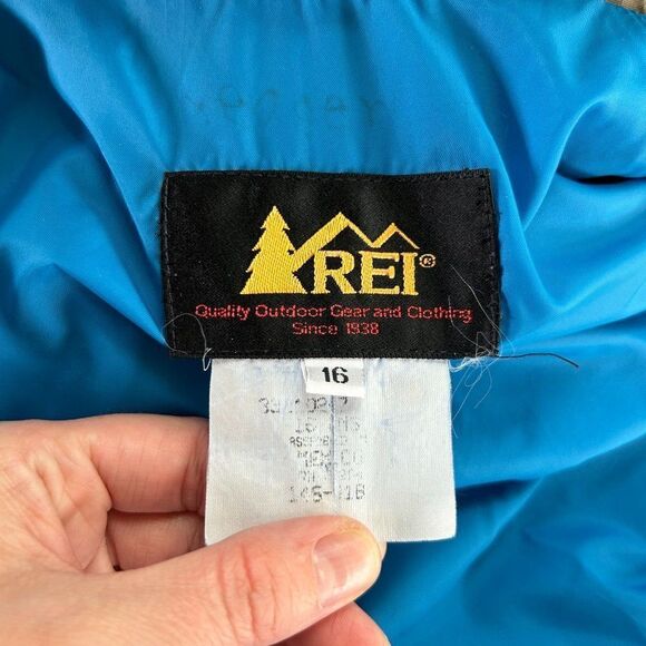 Vintage REI 16 Purple Jacket Roll Up Hood Jacket - Picture 3 of 10
